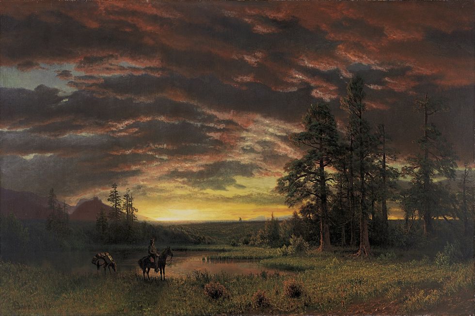 ​Evening on the Prairie ca. 1870