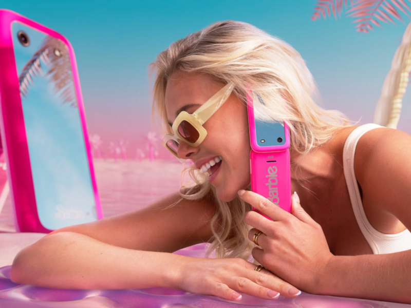 ​Finnish cell phone manufacturer HMD has launched a Barbie cell phone.