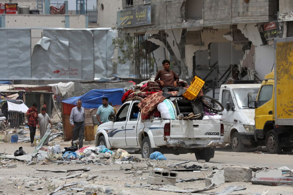 ​Israel again bombarded Gaza's far-southern Rafah area on May 28 despite a global storm of outrage over a strike that set ablaze a crowded tent city the previous day.