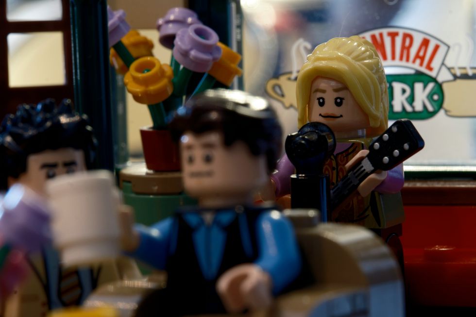 ​Lego of FRIENDS character Phoebe Buffay.