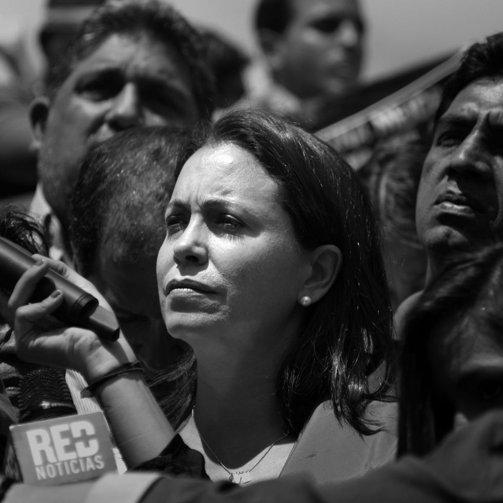 ​María Corina Machado is a prominent leader of the so-called radical wing of the venezuelan opposition