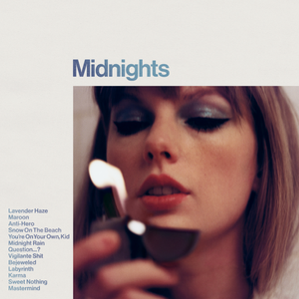 ​Midnights album cover.