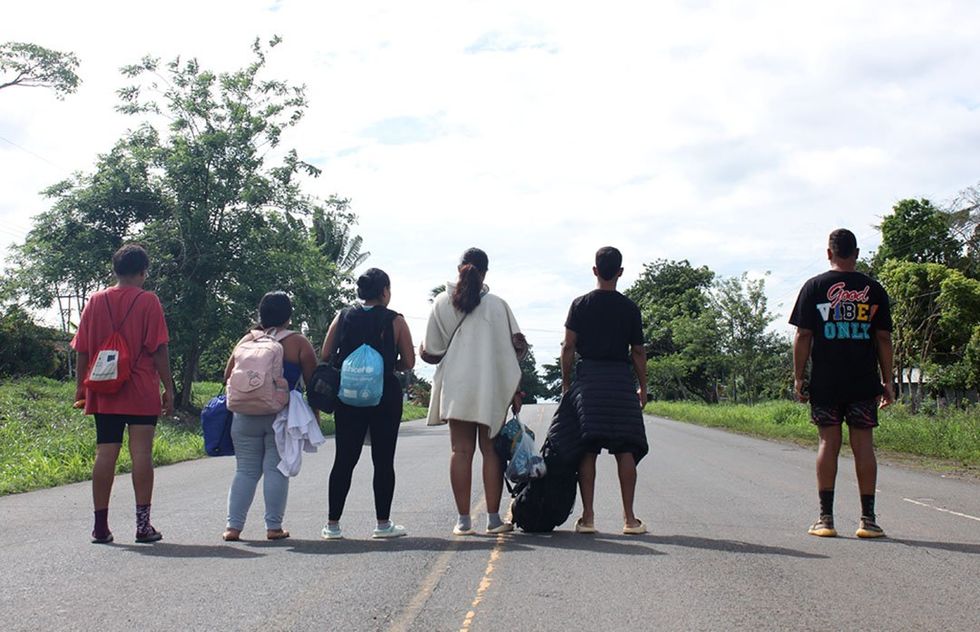 ​Migrants prepare for the most dangerous border crossing in Central America.