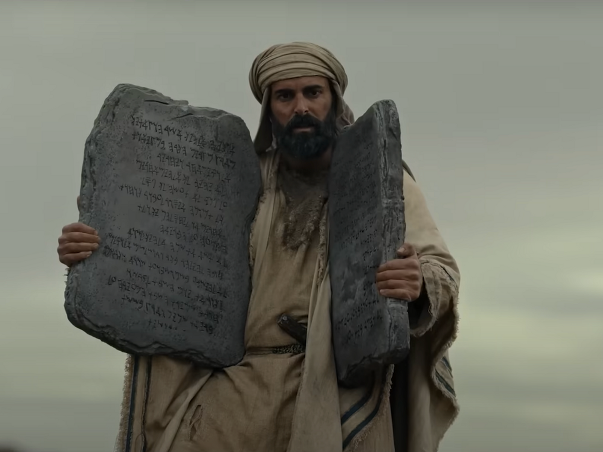 ​Moses in Netflix's docudrama.