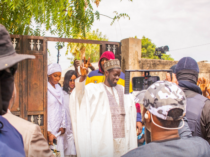 ​Newly elected Senegalese President Bassirou Diomaye Faye.