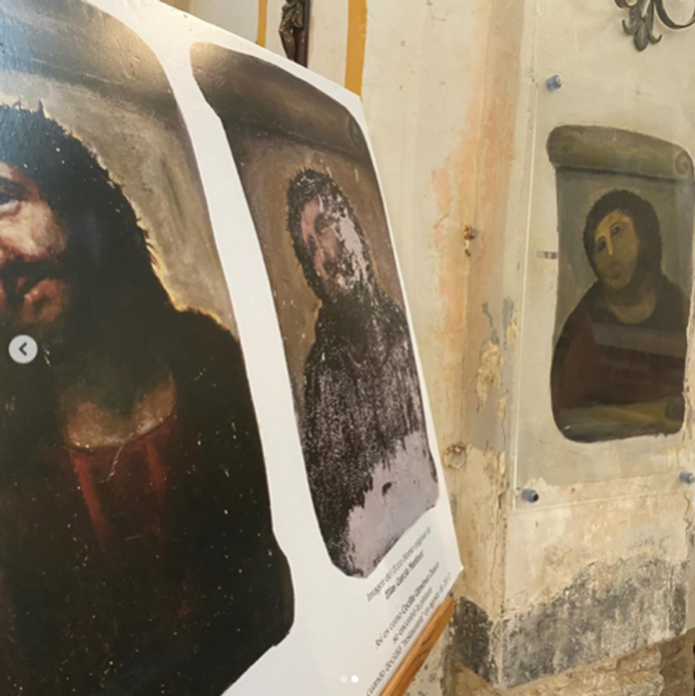 ​Paintings of the Christ in Borja