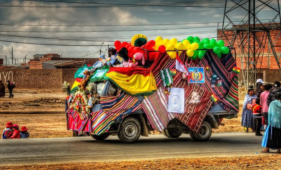 ​Parade in El Alto, Bolivia