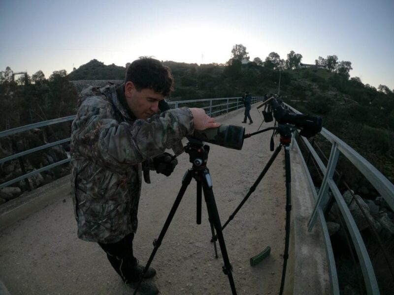​Person taking nature shot, Oct. 23, 2022.