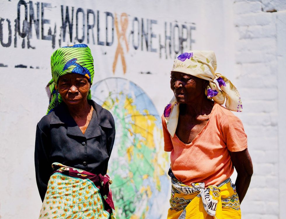 ​Photo of HIV education in Bindura, Zimbabwe.
