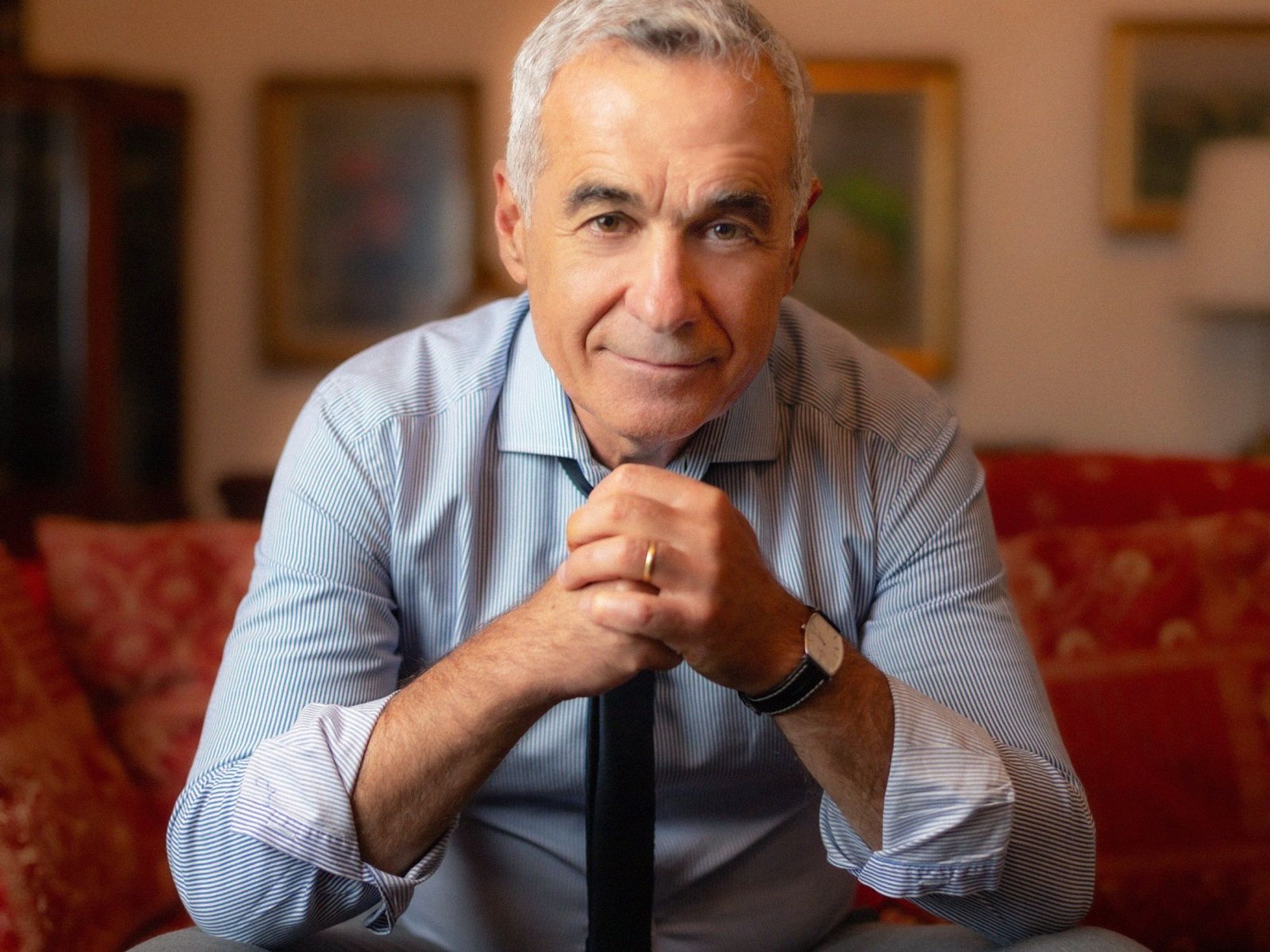 ​Romanian politician Călin Georgescu on his Facebook page, Nov. 6, 2024.