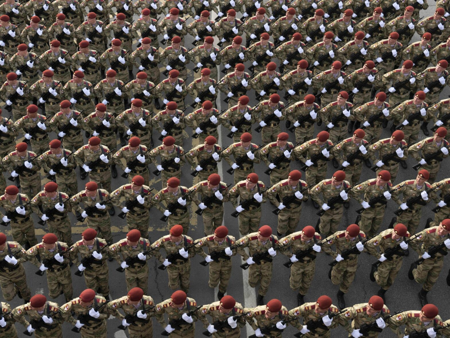 ​Russian army during the 2022 Moscow military parade