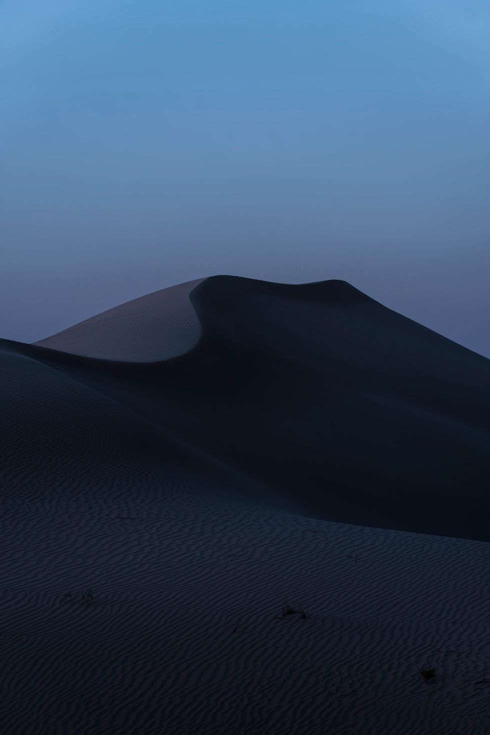​Sand mountain at dusk
