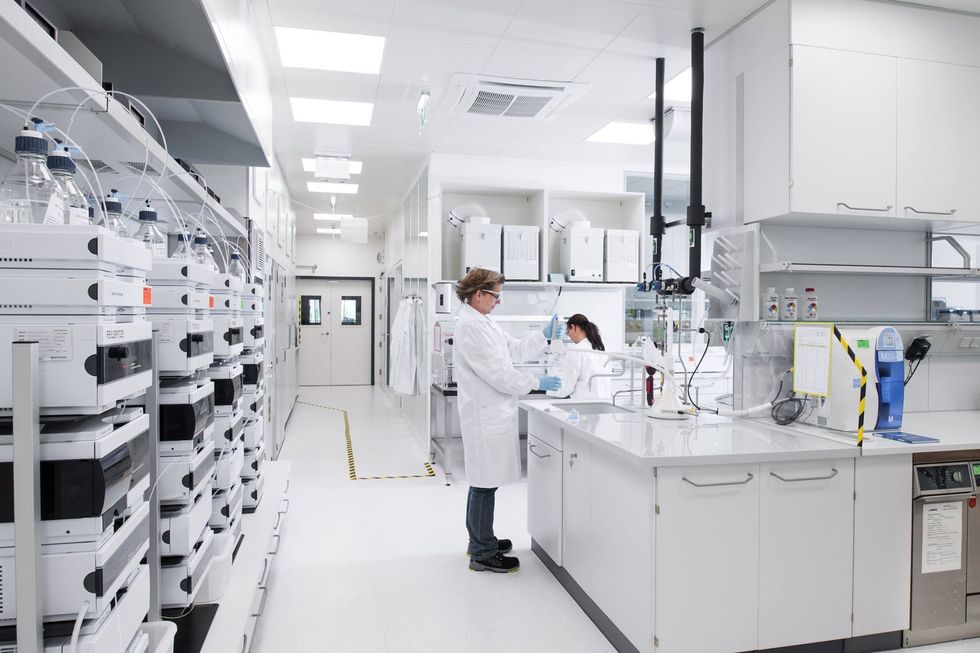 ​Scientist working in a pharmaceutical company.