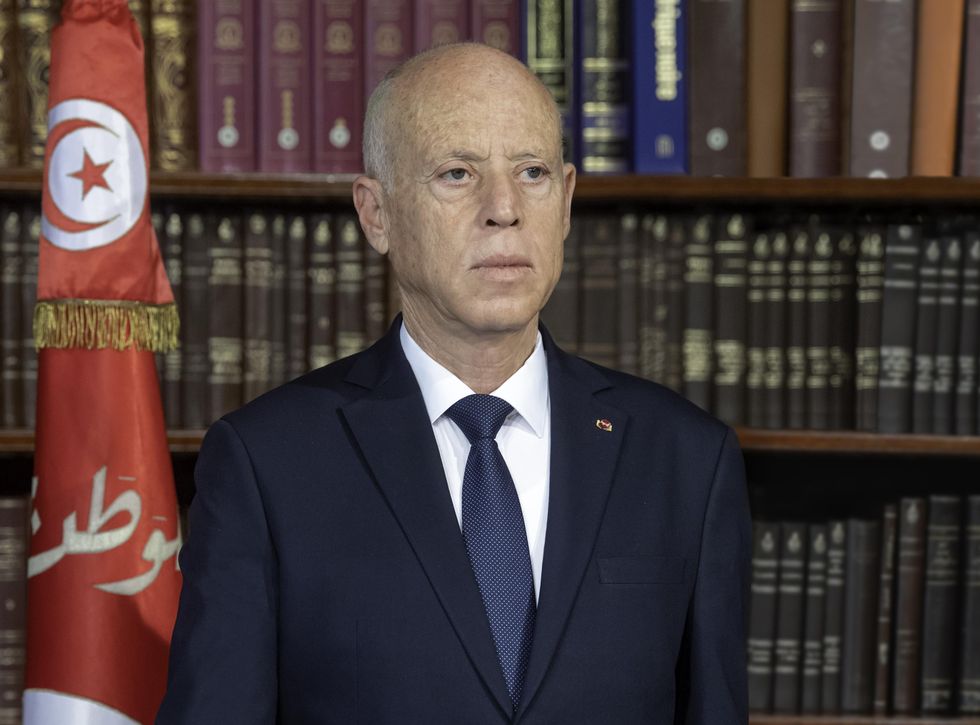​Tunisian President Kais Saied