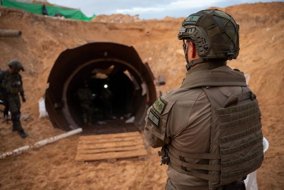 ​Tunnels like this can be found under the Philadelphi Corridor