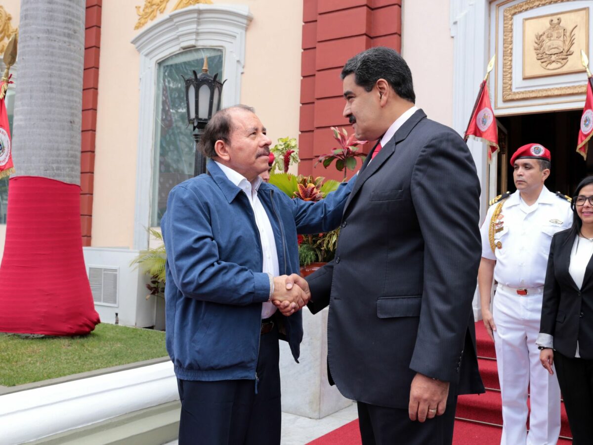 ​Venezuela's President Nicolás Maduro and Nicaragua's President Daniel Ortega