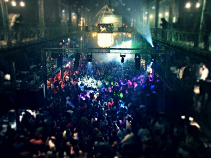 Ecstatic crowd at a Buenos Aires club?