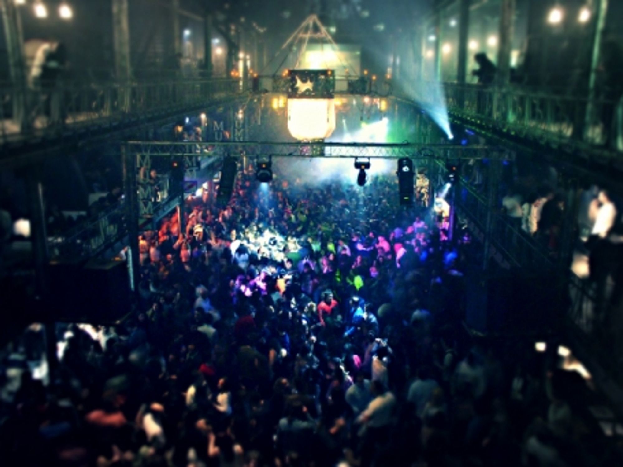 Ecstatic crowd at a Buenos Aires club?