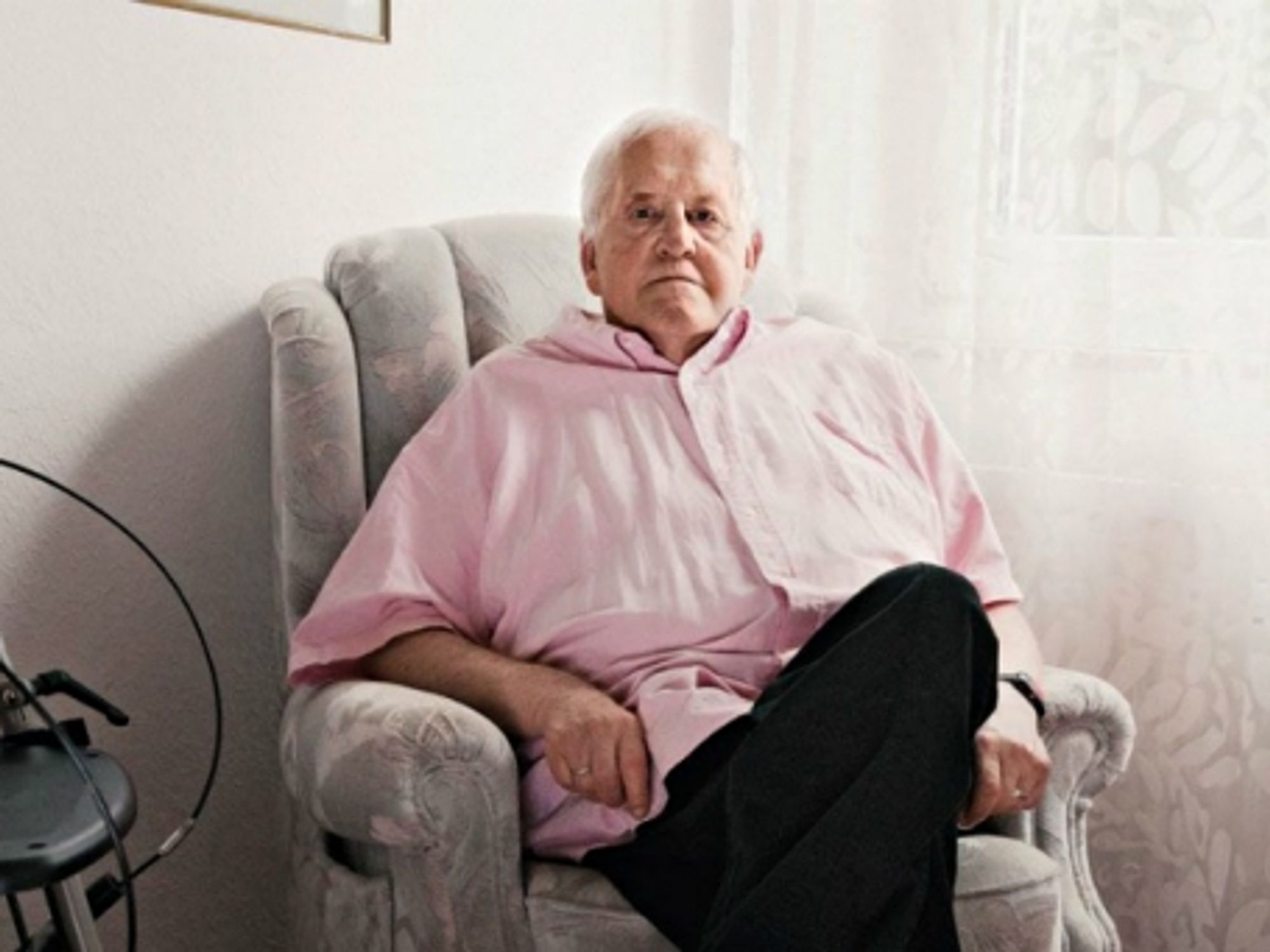 Egon in his Kiel retirement home