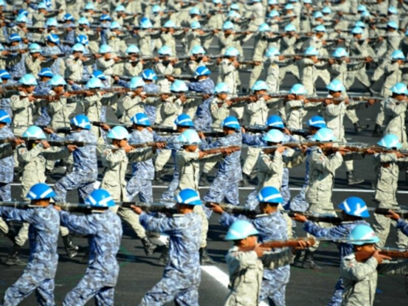 Egyptian military parade in Cairo