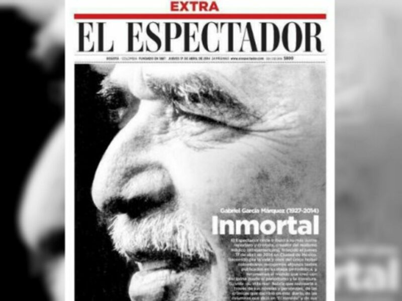 El Espeactador's front page