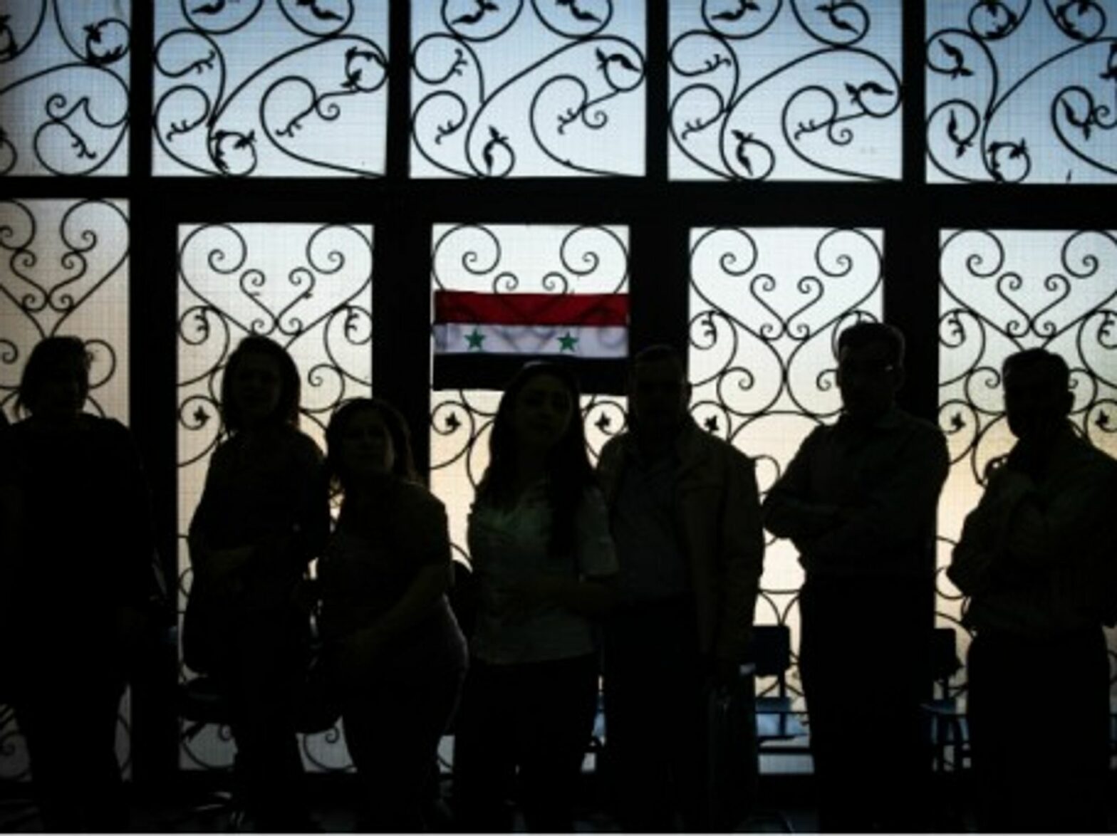 Election day in Homs, Syria