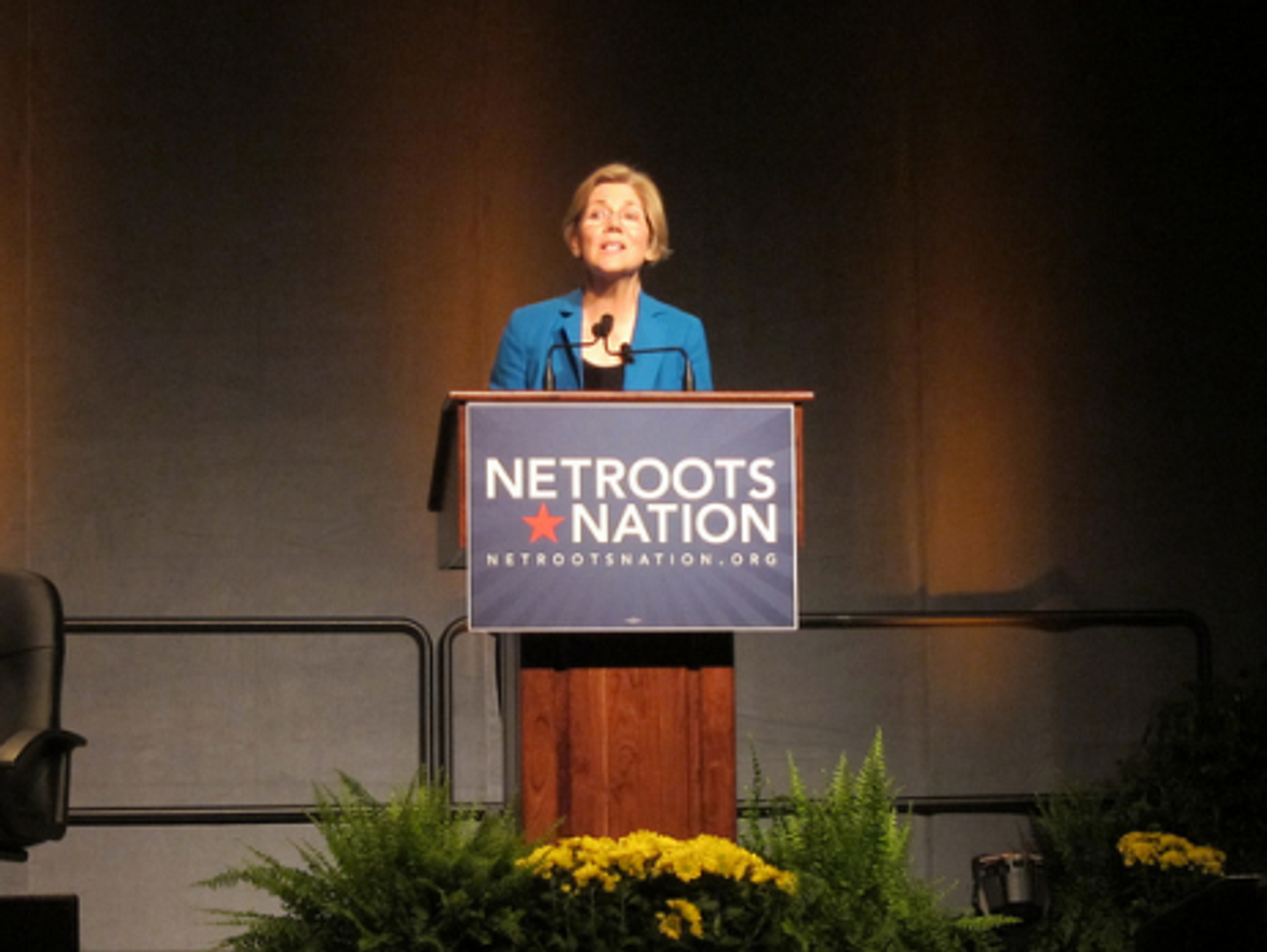 Elizabeth Warren is vying for a U.S. Senate seat in Massachusetts