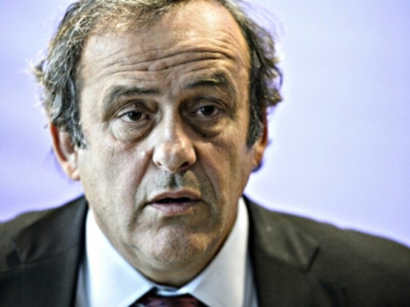 Embattled Platini