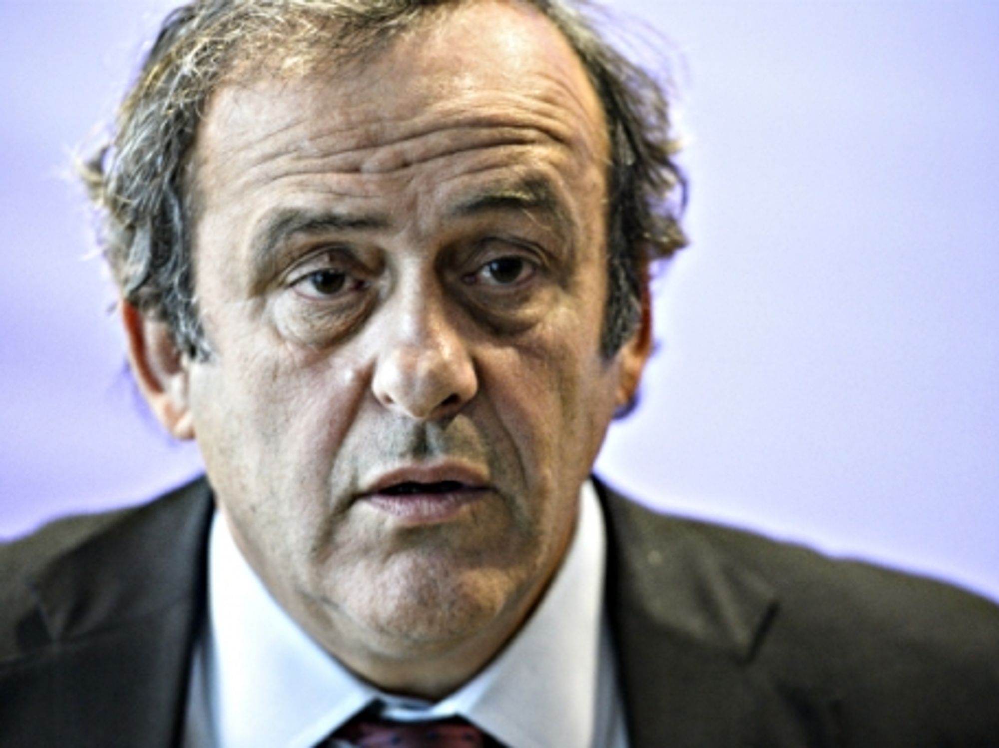 Embattled Platini