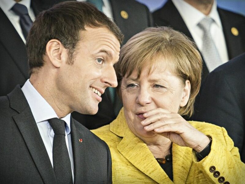 Emmanuel Macron and Angela Merkel, Europe's power couple