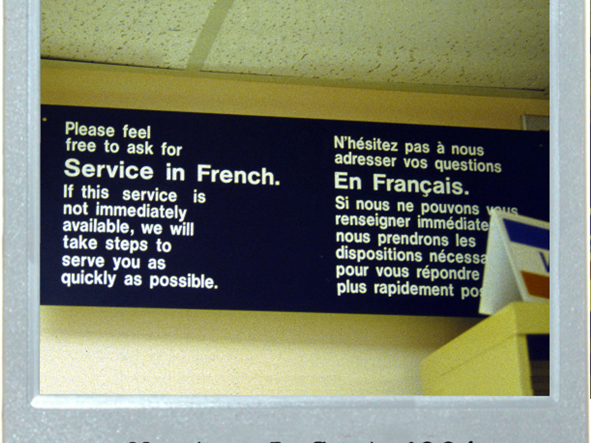 En Français, Please