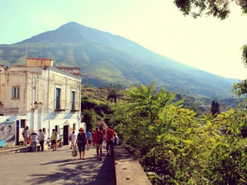 En route to the Stromboli