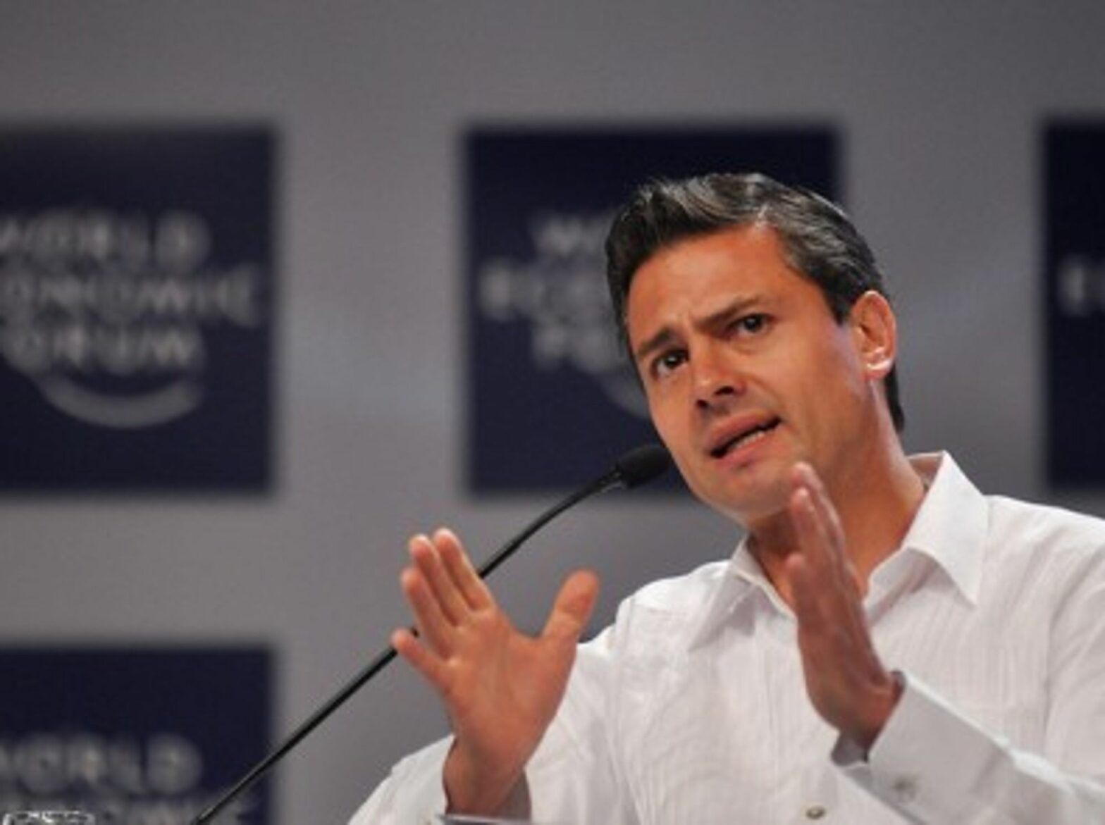 Enrique Peña Nieto, Mexico's front-runner for the 2012 presidential elections (World Economic Forum)