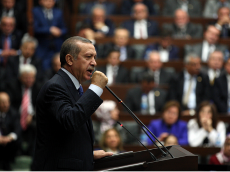 Erdogan speaks