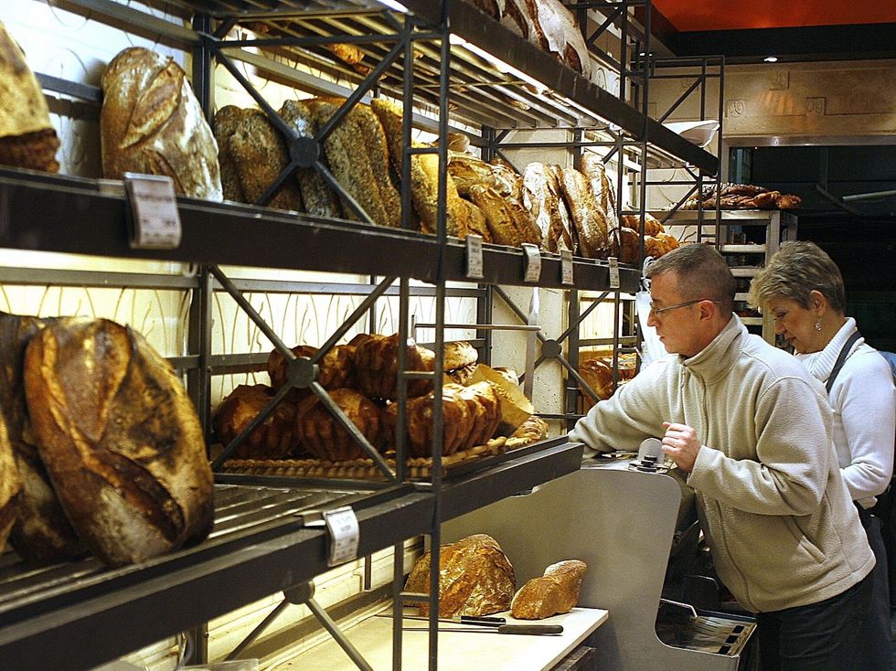 Eric Kayser's Bakery in Paris, a famous bakery with several outlets around the country.