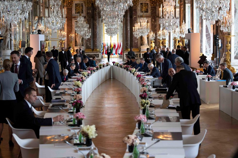 EU heads of state met at the Versailles summit to discuss further sanctions against Russia