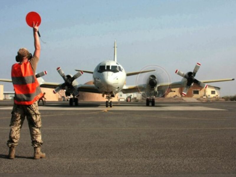 EU soldiers participating in Operation Atalanta