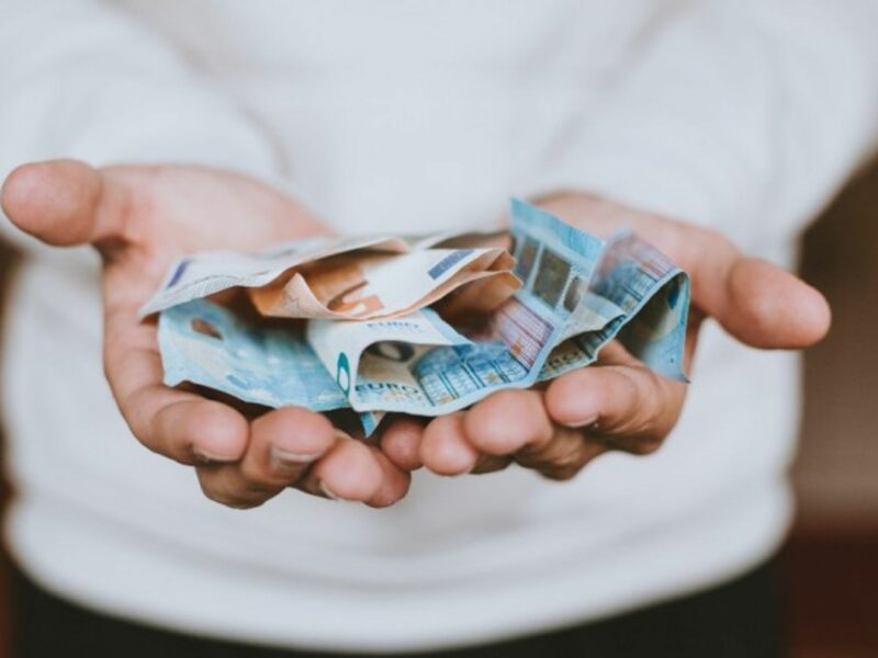 Euros are replacing dollars