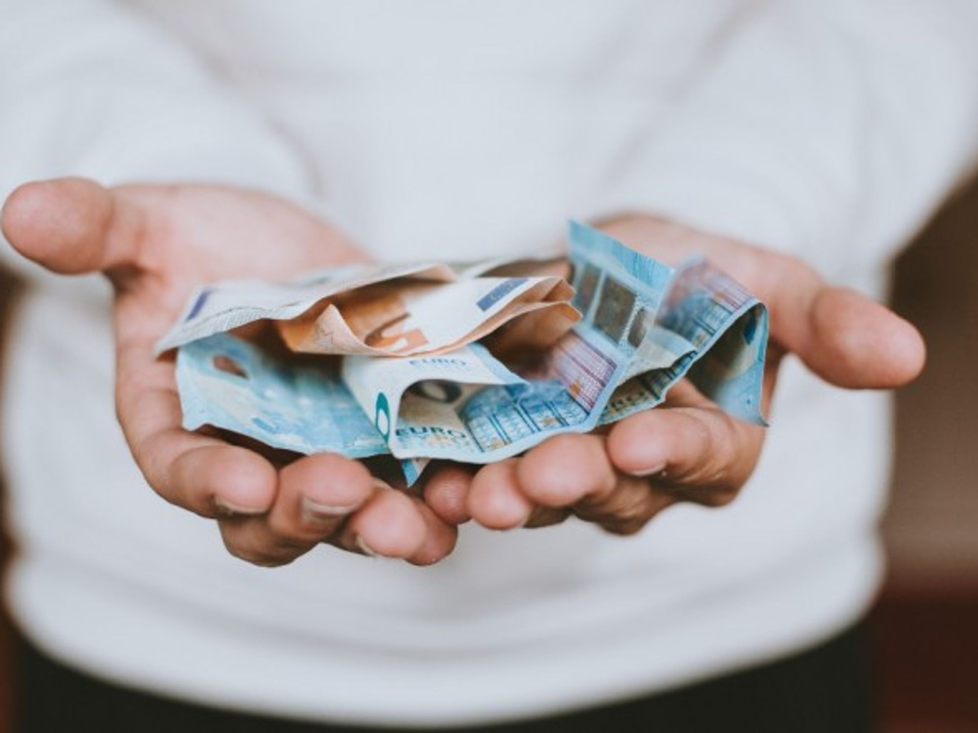 Euros are replacing dollars
