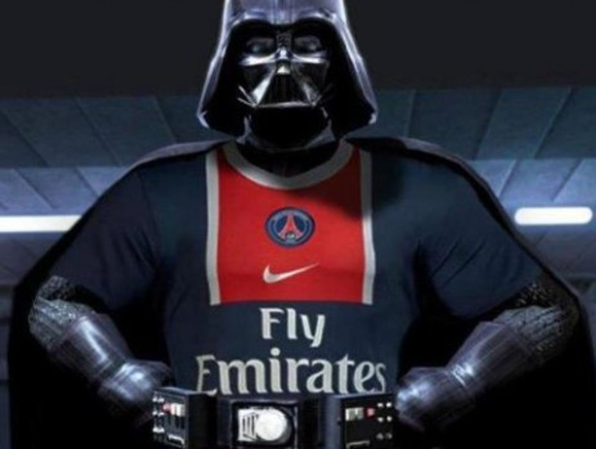 Even Darth Vader supports the Qatari-owned PSG