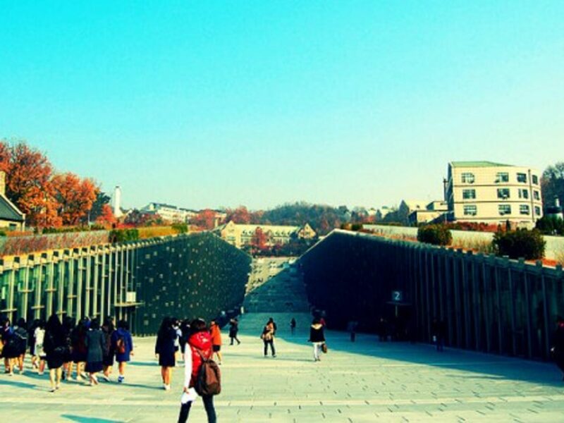 Ewha Womans University's central underground building, Seoul