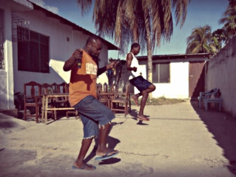 Exercising at Zanzibar's Detroit Sober House