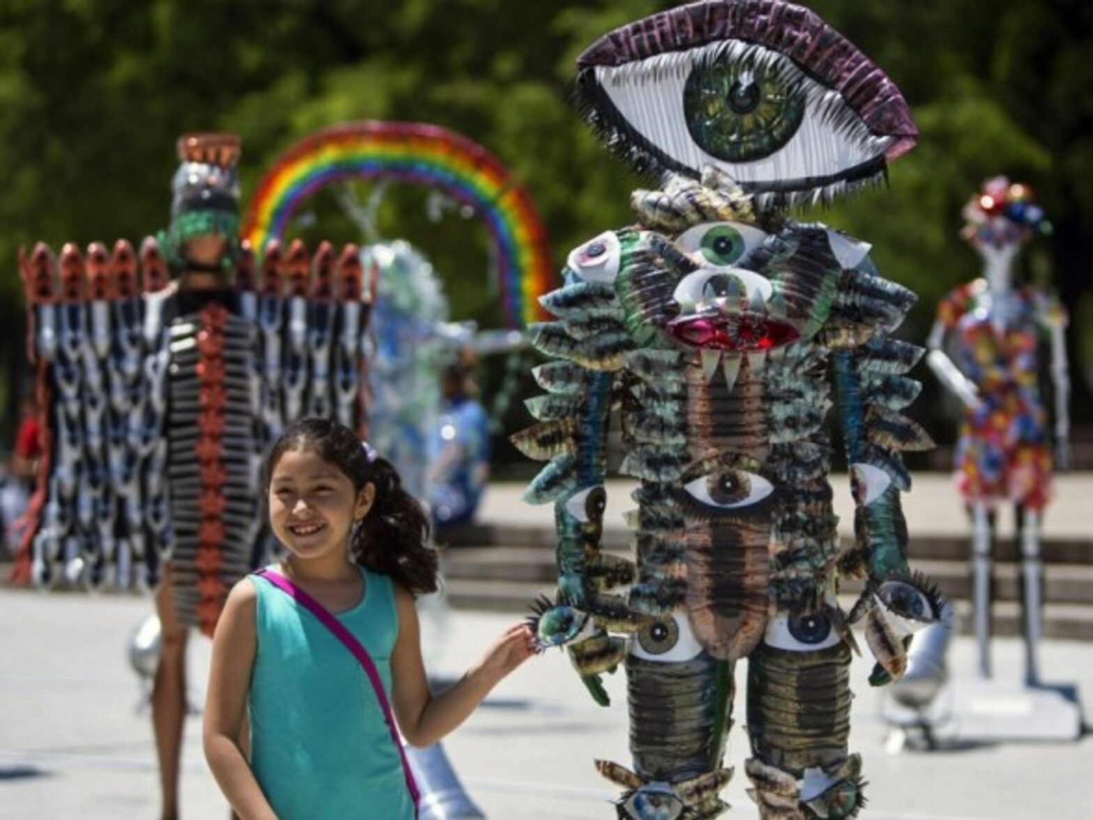 Exhibition of Plastic Waste Art in Buenos Aires