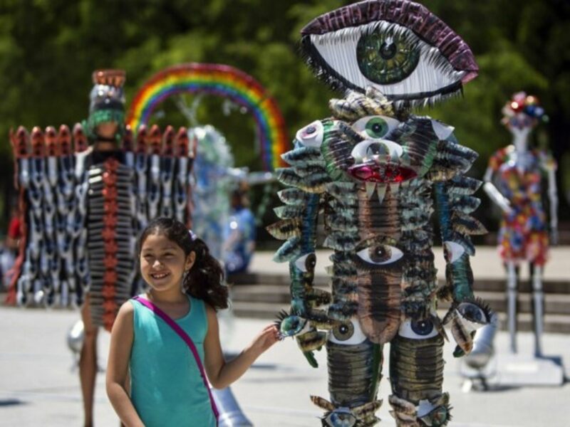 Exhibition of Plastic Waste Art in Buenos Aires