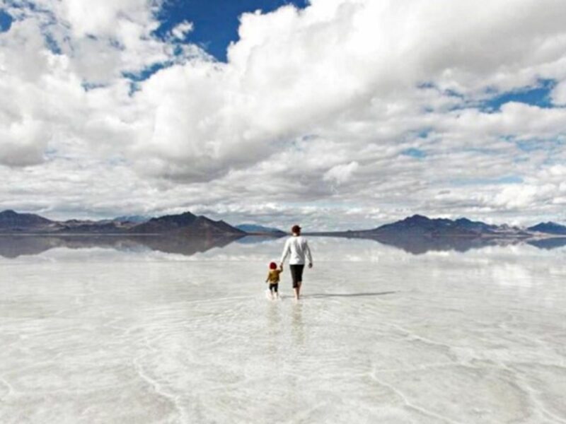 Exploring the already shallow Great Salt Lake