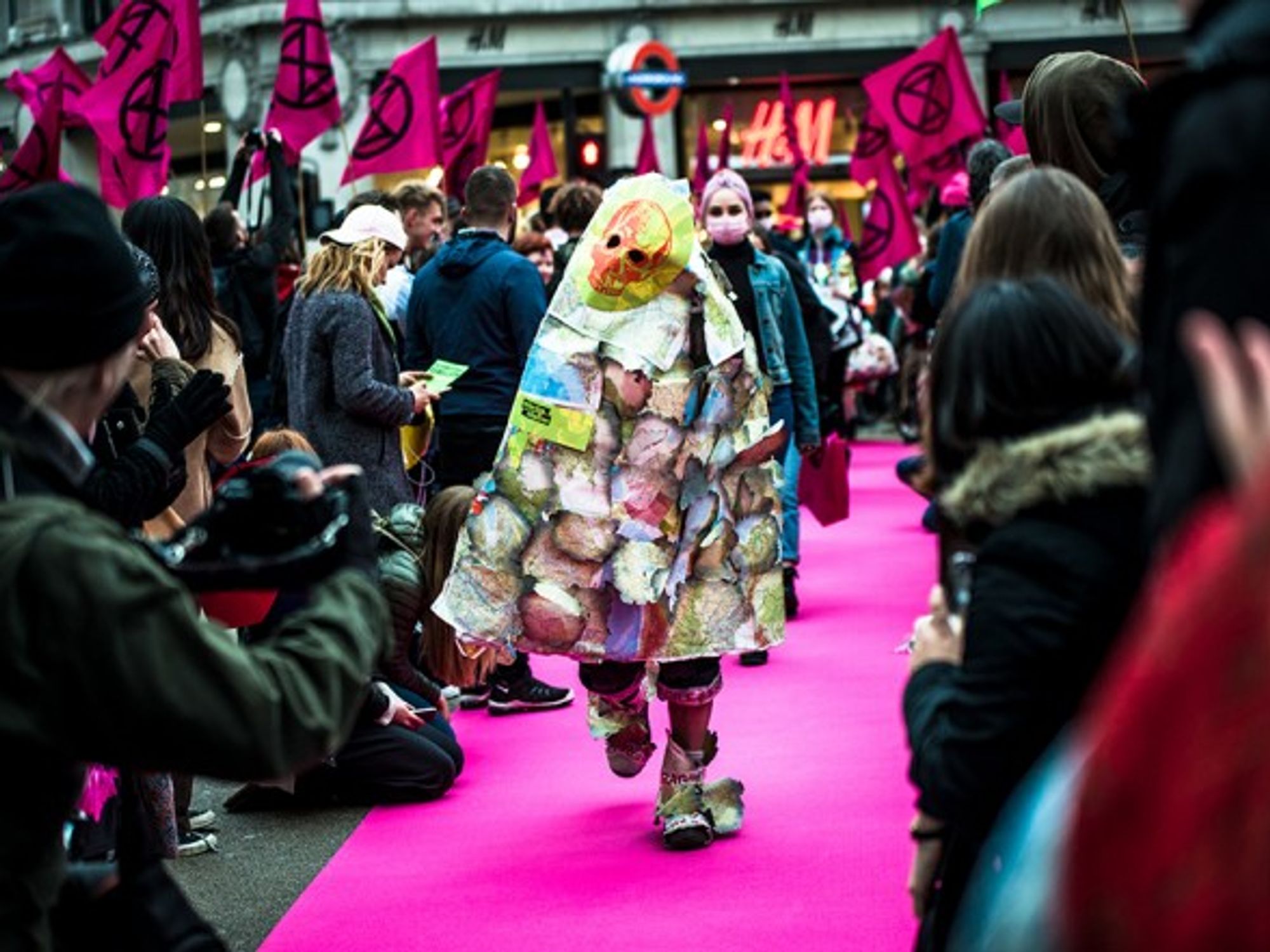 Extinction Rebellion protesters in London