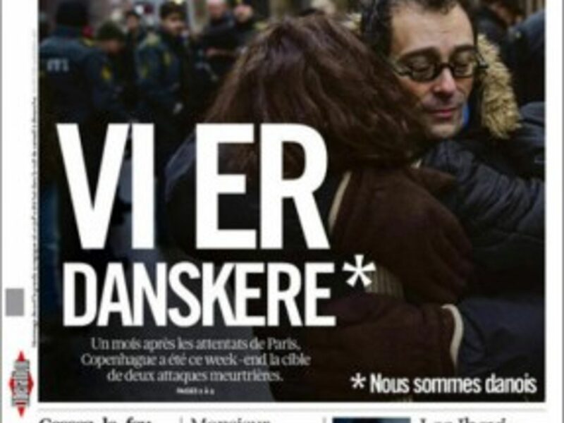Extra! After Copenhagen Attacks, 'We Are Danish' Says French Daily