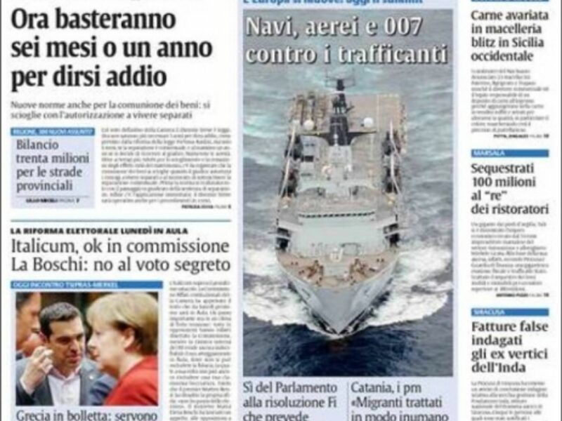 Extra! EU Summit On Mediterranean Migrants