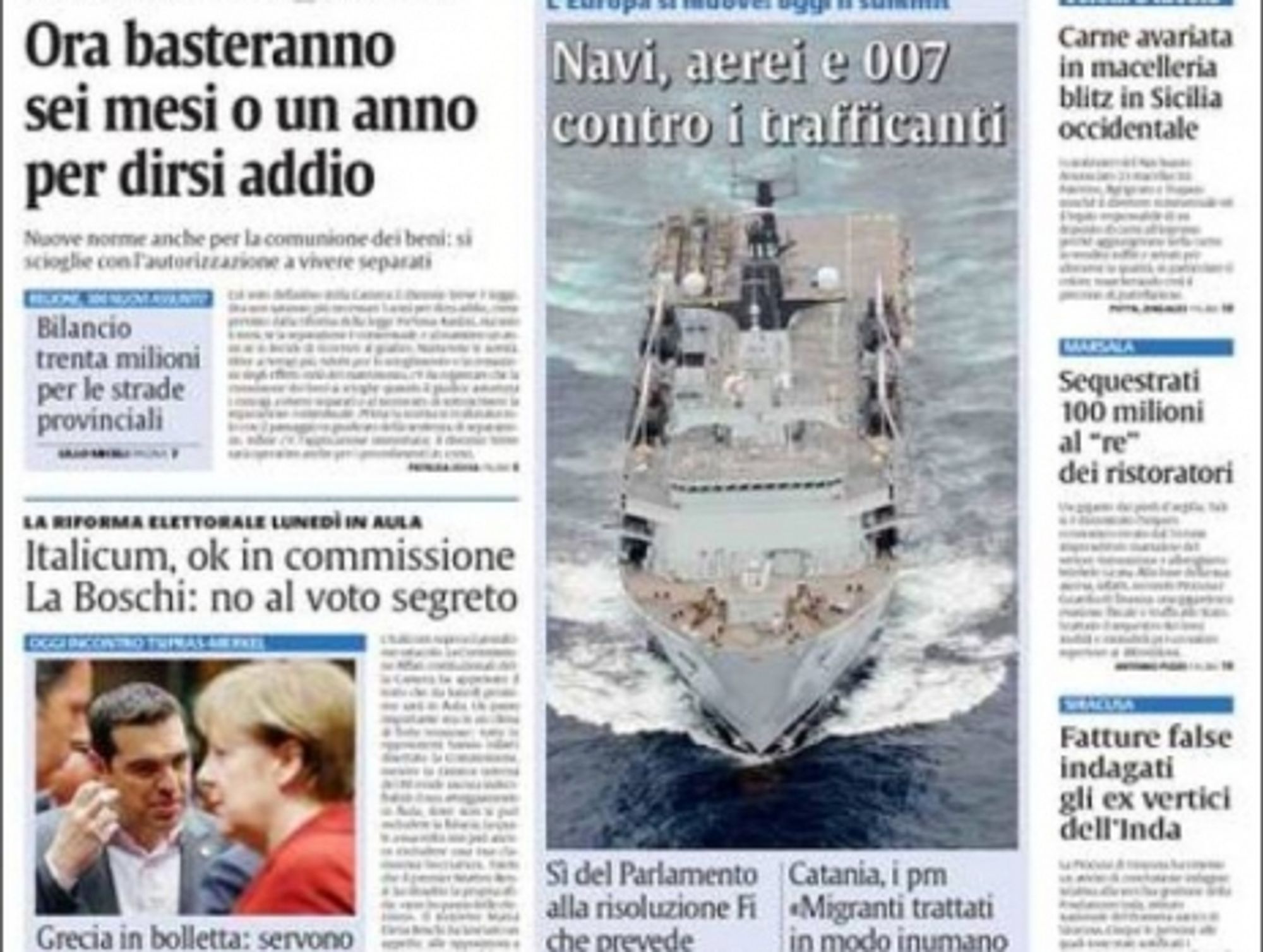 Extra! EU Summit On Mediterranean Migrants