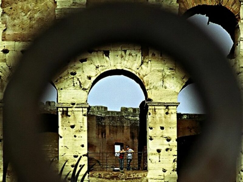 Eye on the Roman Coliseum
